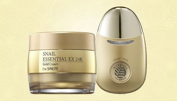 THE SAEM Snail Essential EX 24K Gold Set