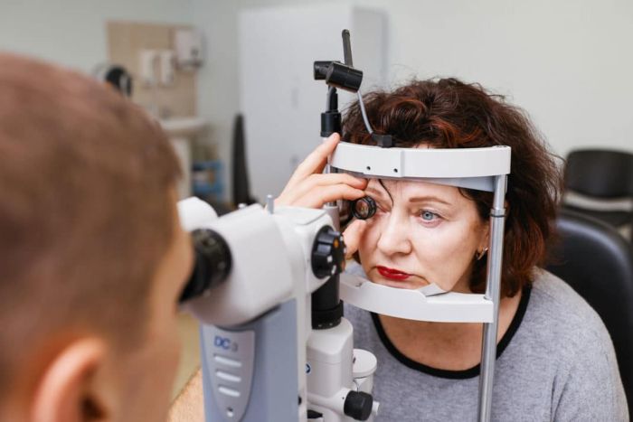 Офтальмоскопия глаза